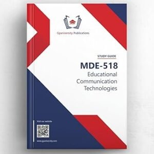 IGNOU MDE 518 exam help book